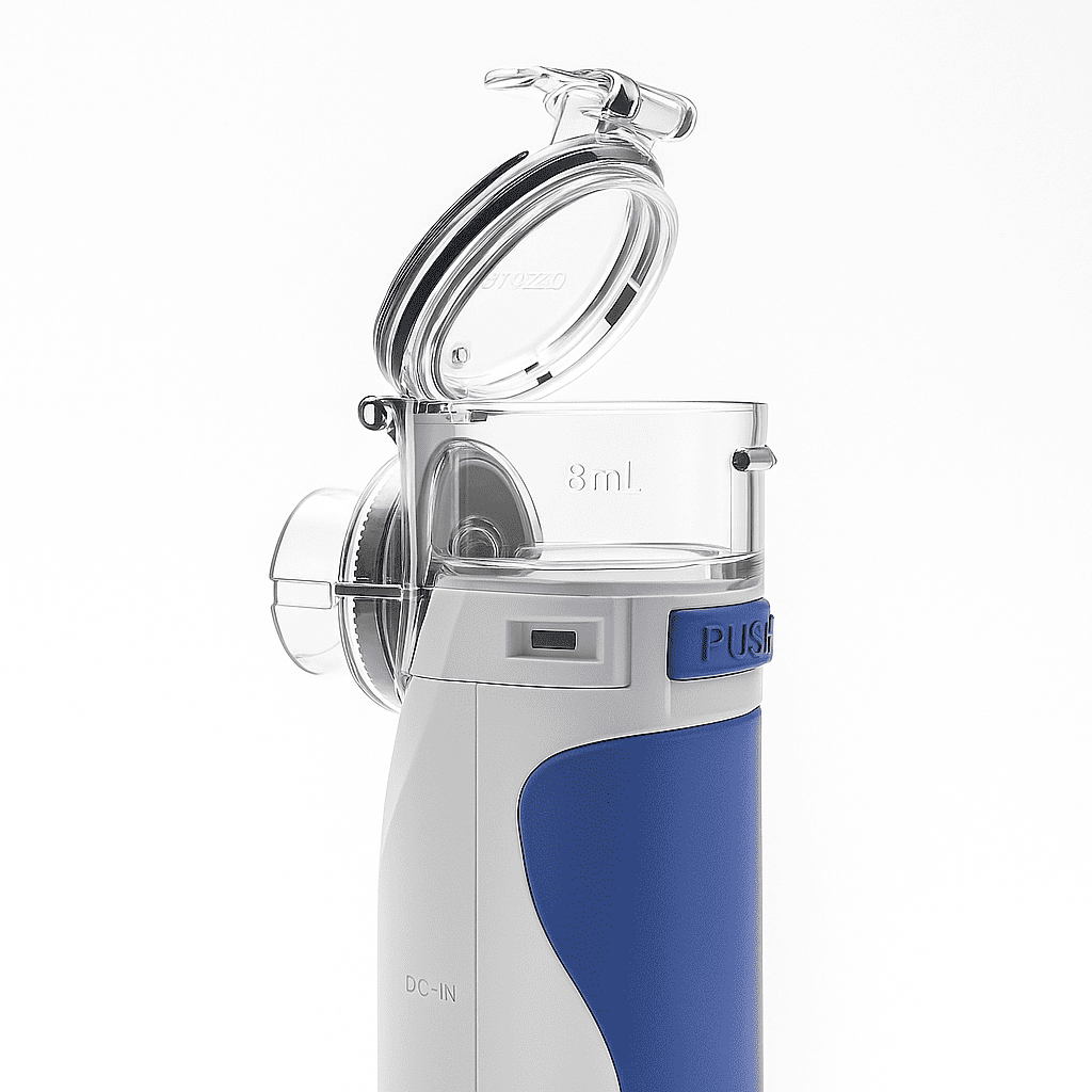 Nebulizador Brezzo e Inalador Portátil - Ultra Silencioso