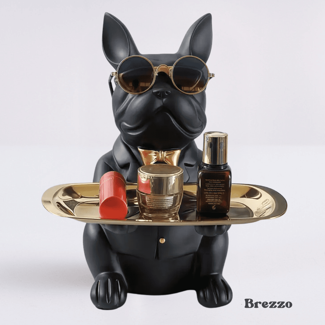 Bulldog Óculos Dourado – Edição Limitada Brezzo
