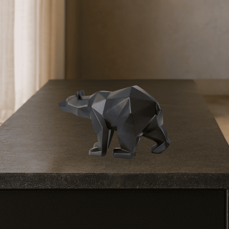 Escultura Família Essencial Preto