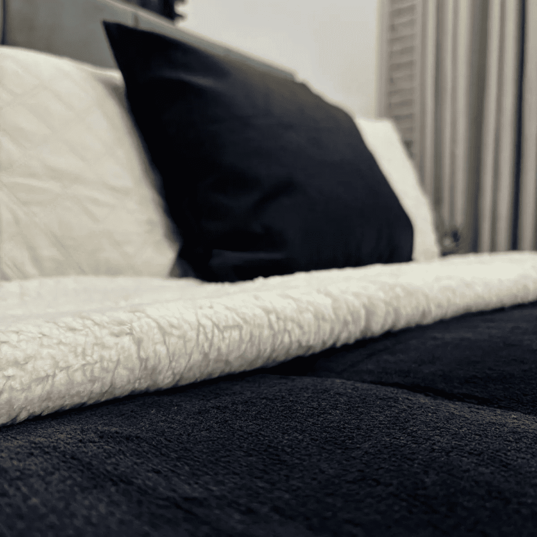 Cobertor Velut Brezzo – Dupla Face com Lã de Sherpa · Super Quente